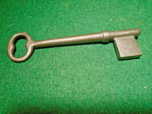 4" STEEL BIT KEY BLANK with TAPERED END - PERFECT for OLD RIM LOCKS (33149)