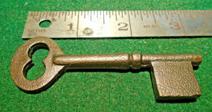 3 1/8" STEEL BIT KEY BLANK with TAPERED END GOOD for OLD MORTISE LOCKS (33162)