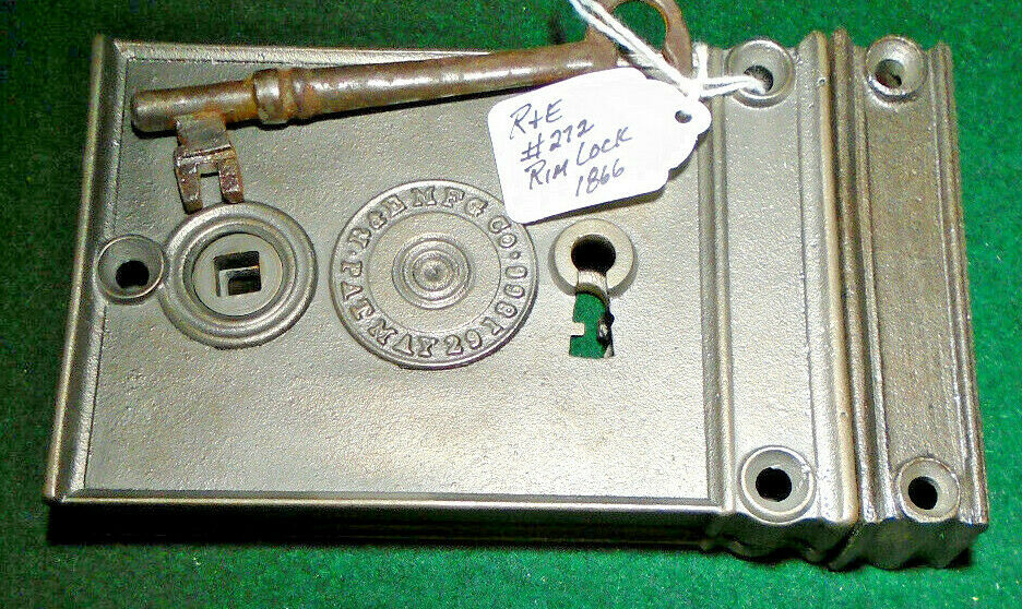 3 5/8" KEEPER FOR 1866 RUSSELL & ERWIN #272 RIM LOCK - EXACT REPRODUCTION (33102)
